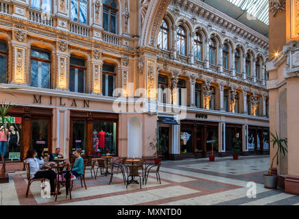 Passage (Undercover Shopping Centre) Odessa, Ukraine Stock Photo