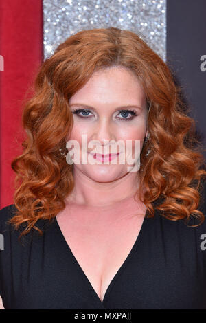 Jennie McAlpine attending the British Soap Awards 2018 held at The Hackney Empire, London. Stock Photo