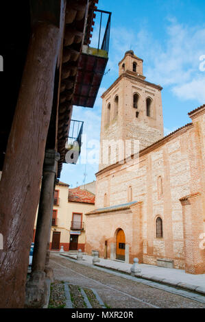 Santa Maria church. Arevalo, Avila province, Castilla Leon, Spain. Stock Photo