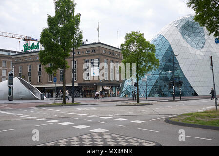 Eindhoven, Netherlands - May 16, 2018 : Modern building in Eindhoven Stock Photo