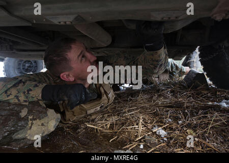 U.S. Marine GySgt Jonathan Ginn, operations chief, headquarters and ...