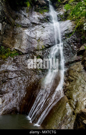 Makhuntseti waterfall in Adjara region, Georgia Stock Photo