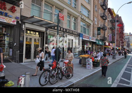 Chinatown in Lower Manhattan, New York City Stock Photo