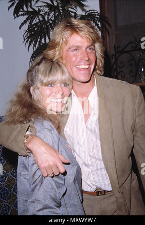 Jeff Conaway & Rona Newton John in Los Angeles. Credit: Walter McBride/MediaPunch Stock Photo