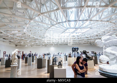 Mexico City,Hispanic Latin Latino ethnic,Mexican,Colonia Granada,Plaza Carso,Museo Soumaya Museum Carlos Slim private ar Stock Photo