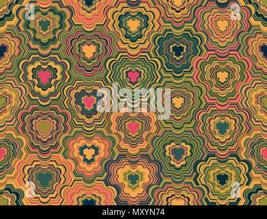 Vector modern seamless geometry tessellation pattern, abstract g Stock Vector