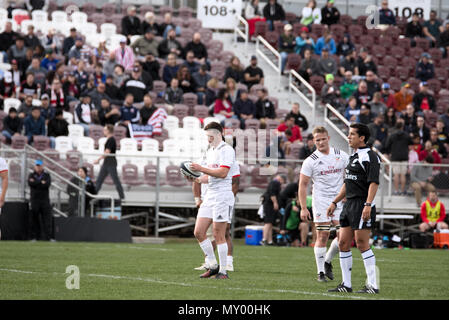 Sacramento, USA February 10th, 2018. Men's Championship USA Rugby vs Canada Match  The Men's USA Rugby vs Canada Championship Match at Papa Murphy Par Stock Photo