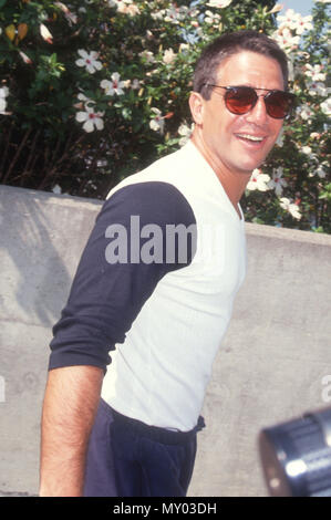 LOS ANGELES, CA - AUGUST 17: Actor Tony Danza attends Hollywood All-Star Game on August 17, 1991 at Dodger Stadium in Los Angeles, California. Photo by Barry King/Alamy Stock Photo Stock Photo