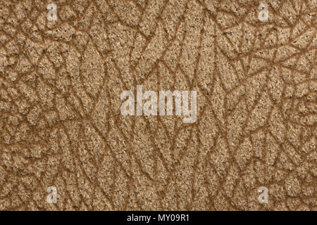 Extravagant light brown textile background. Stock Photo