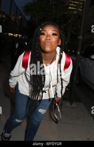 New York, NY, USA. 4th June, 2018. Brandy attends the Apollo Theater Spring Gala event at The Apollo Theater, June 4, 2018 in New York City. Photo Credit: Walik Goshorn/Mediapunch/Alamy Live News Stock Photo