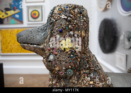 London, UK. 5th Jun, 2018.  Royal Academy Summer Exhibition: Rufus 3rd by Timothy Blewitt Credit:  ilpo musto/Alamy Live News Stock Photo