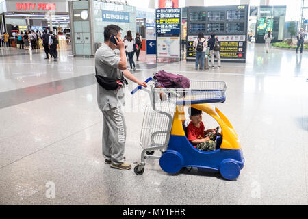 Huge,Beijing,Peking,PEK,Capital International Airport,Terminal 3,terminal three,Airport,China,Chinese,Peoples Republic of China,PRC,Asia,Asian, Stock Photo