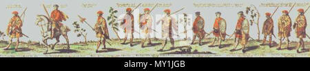 . English: Scottish troops in Flanders, 1743 . 1 January 1743. Unknown ...