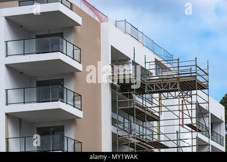 A new apartment block being built in Seven Hills, NSW Australia Stock Photo