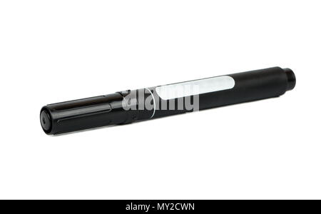 Large black marker isolated on white background Stock Photo