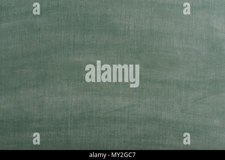 Green grunge dirty empty chalkboard, may be used as background Stock Photo
