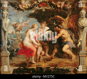 . Italiano: Thetis receiving armour for Achilles from Hephaestus - modello . 6 November 2015.   Peter Paul Rubens  (1577–1640)       Alternative names Rubens, Pierre Paul Rubens, Pieter Paul Rubens, Sir Peter Paul Rubens  Description Flemish painter, sculptor, draughtsman and printmaker  Date of birth/death 28 June 1577 30 May 1640  Location of birth/death Siegen Antwerp  Work location Antwerp (1589-1600), Mantua (9 May 1600-1608), Spain (1603), Antwerp (1608-1640), Netherlands (1612), Paris (23 May 1623-29 June 1623, 4 February 1625-9 June 1625), Calais (November 1626), Paris (December 1626), Stock Photo