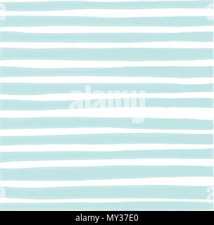 Hand drawn Seamless striped pattern Stock Vector
