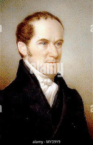 . English: Henry Ware, Jr. (1759-1835) . Early 19th century. Unknown 558 Henry Ware Jr Unitarian Stock Photo