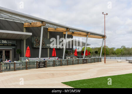 Bill's Restaurant, part of a 21 strong British café chain, founded by Bill Collison in 2000; Rushden Lakes, Northamptonshire, UK Stock Photo