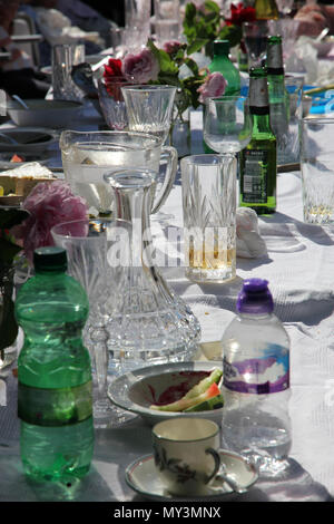 party table Stock Photo