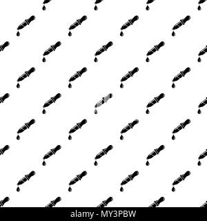 Pipette icon, simple style Stock Vector