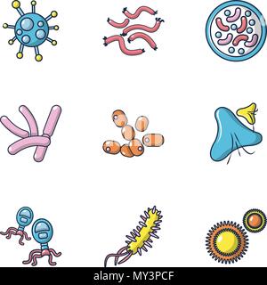 Biocontrol icons set, cartoon style Stock Vector Image & Art - Alamy