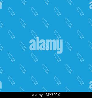 Bomb pattern vector seamless blue Stock Vector