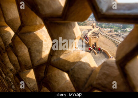 Fort Amber in Jaipur, Rajasthan Stock Photo