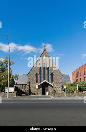 Anglican Cathedral Church of Christ the King, Lydiard Street South, in the City of Ballarat, Victoria, Australia Stock Photo