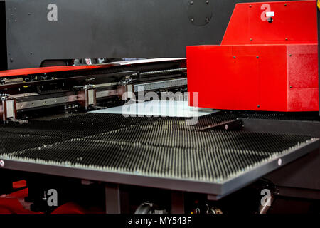 Turret punch presses Stock Photo
