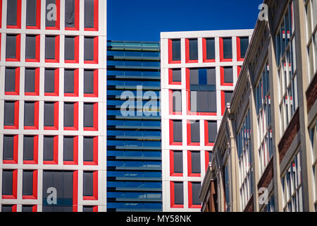 The new City Hall of Almelo. It was finished in 2015. It claims to be the most sustainable city hall of the country. Stock Photo