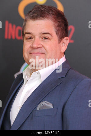 Los Angeles, USA. 5th Jun, 2018. Actor Patton Oswalt attends the World Premiere of Disney and Pixar's 'Incredibles 2' at the El Capitan Theatre on June 5, 2018 in Los Angeles, California. Photo by Barry King/Alamy Live News Stock Photo