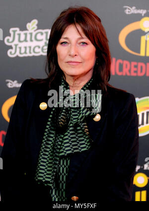 Los Angeles, USA. 5th Jun, 2018. Actress Catherine Keener attends the World Premiere of Disney and Pixar's 'Incredibles 2' at the El Capitan Theatre on June 5, 2018 in Los Angeles, California. Photo by Barry King/Alamy Live News Stock Photo