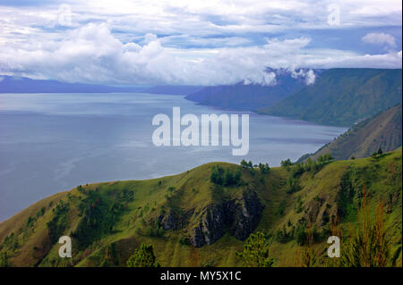 Simalem Resort, Lake Toba, North Sumatera, Indonesia Stock Photo