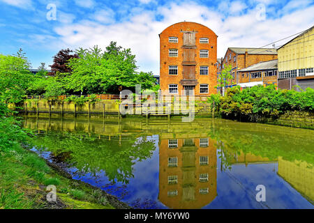 Willington Mill Bridon Ropery Wallsend on Tyne Stock Photo