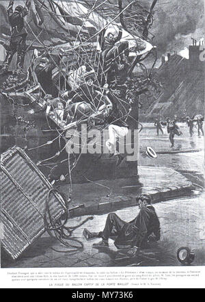 Ballon chute 1904 Stock Photo - Alamy