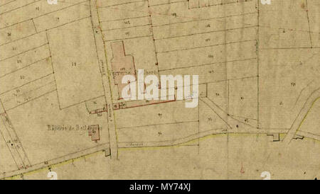 . �������ç������ : Verrerie Saint-Albert - cadastre 1876 . 3 March 2015, 15:22:05. Inconnu époque 1918 et 1873 548 Verrerie Saint-Albert - cadastre 1876 2 Stock Photo