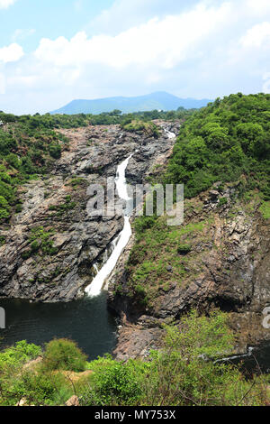 Shivanasamudra Falls Stock Photo