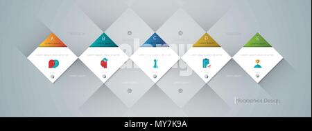 Illustration vector cool abstract geometric background. Blank simple geometry, triangle shape. Composition pattern design for content, infographic, mo Stock Vector