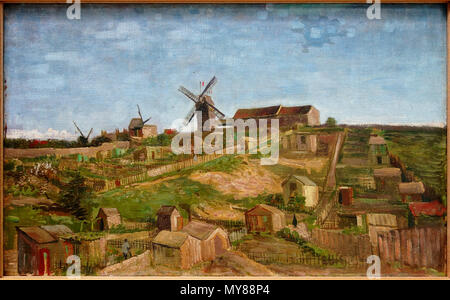 401 Otterloo kroller muller van gogh butte montmartre Stock Photo