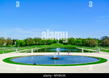 Chantilly Castle (Chateau de Chantilly), Oise, France Stock Photo