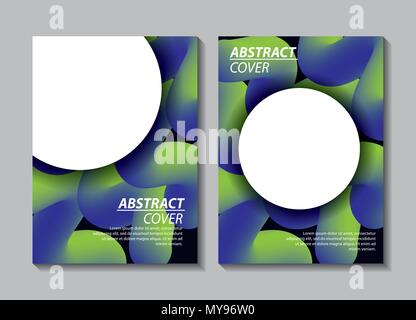 abstract covers fluids Stock Vector