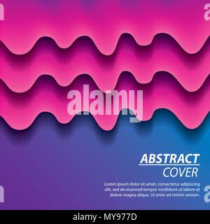 abstract covers fluids Stock Vector