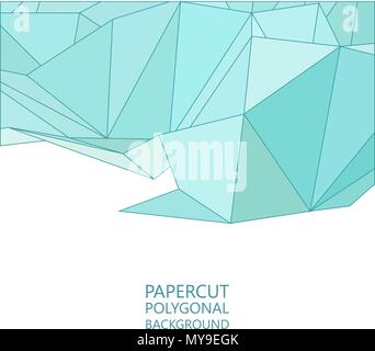 Abstract polygonal vector background Stock Vector