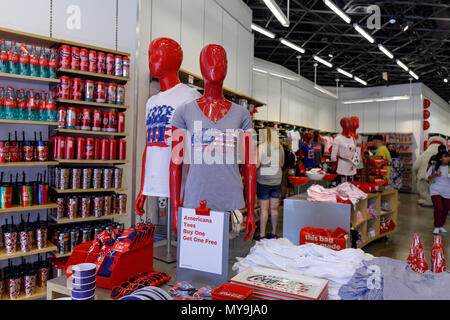 Las Vegas, Nevada - May 28, 2018 : Coca-Cola Store in Las Vegas strip Stock Photo