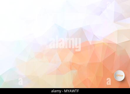 Abstract polygonal vector background Stock Vector