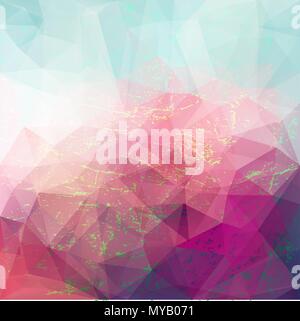Abstract polygonal vector background Stock Vector