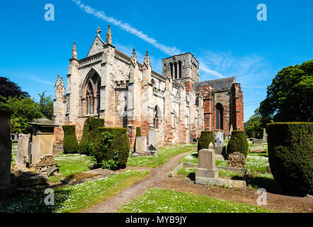 St Mary's Parish Church in Haddington, East Lothian, Scotland, UK Stock Photo