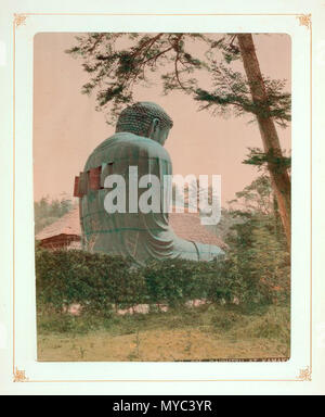 The Great Buddha (Daibutsu), in Kamakura. In 1948 a tidal